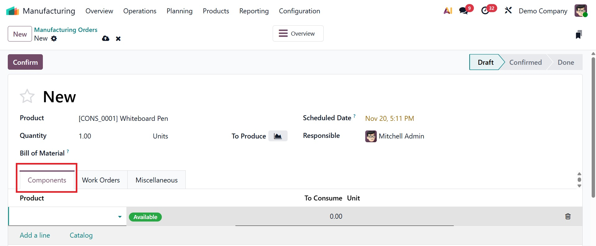 odoo 19