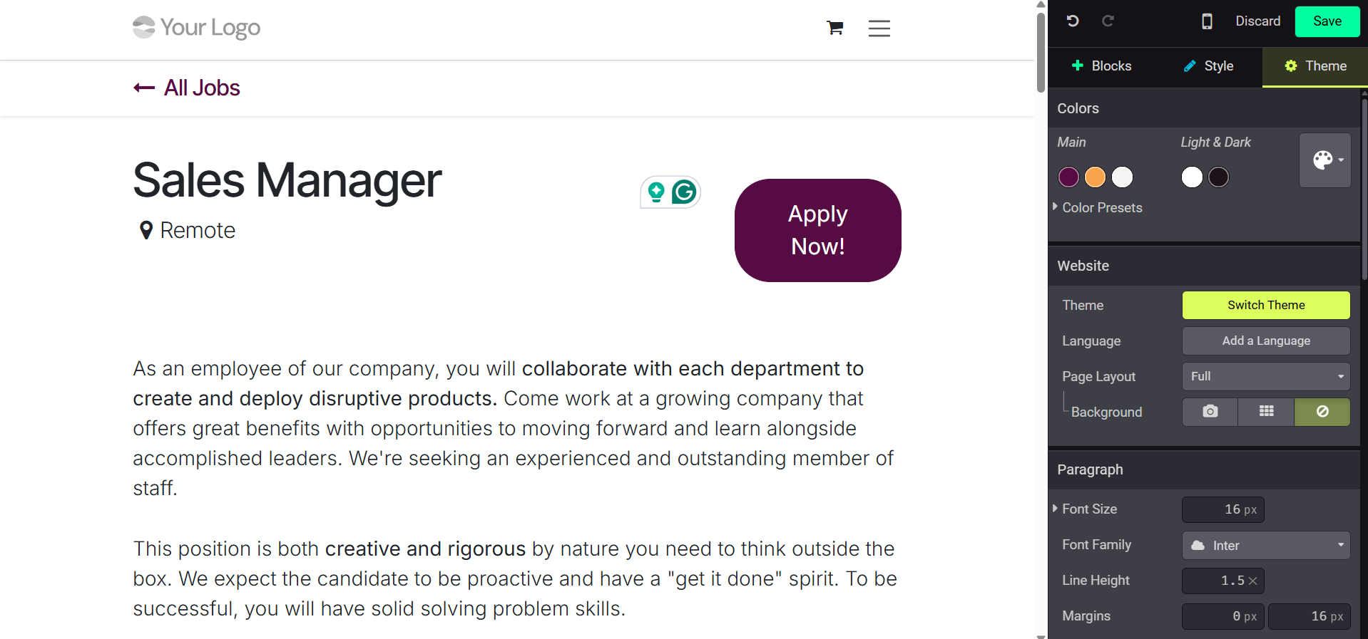 Odoo 19 Project