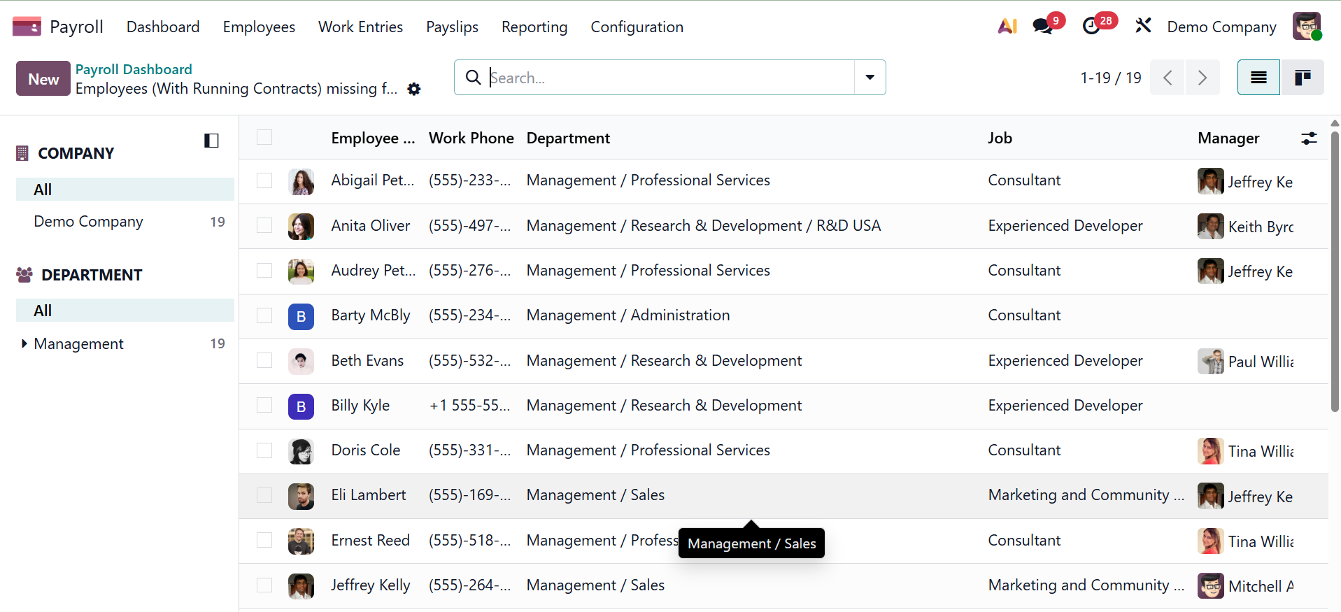 Odoo 19 Project