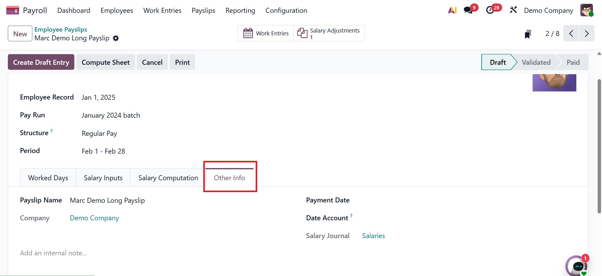 Odoo 19 Project