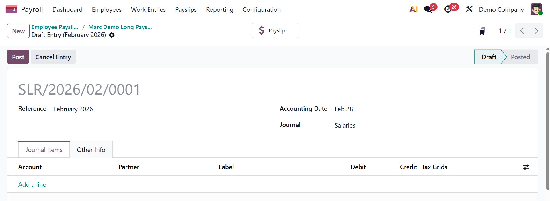 Odoo 19 Project