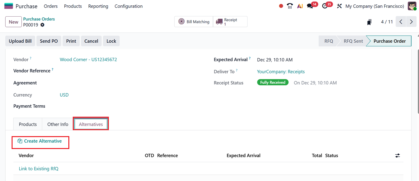 Odoo 19 Project