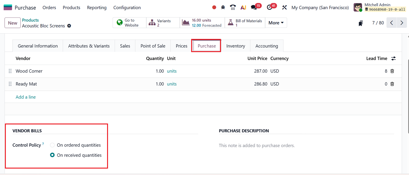 Odoo 19 Project
