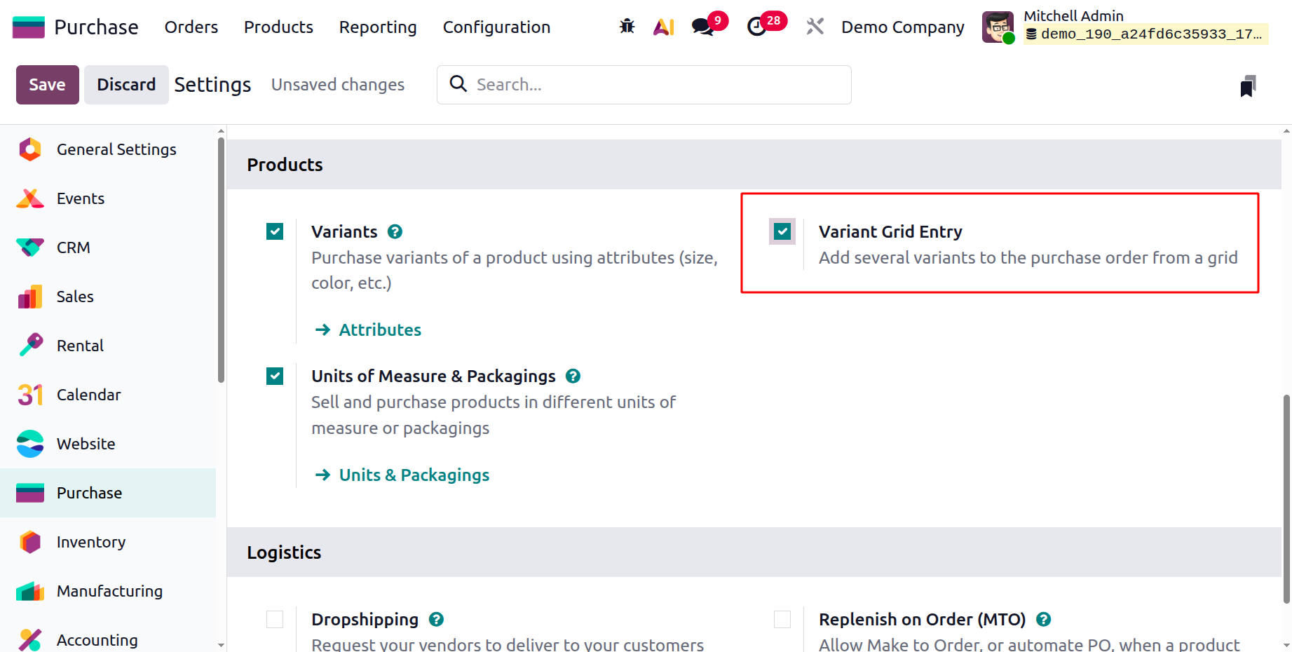Odoo 19 Project