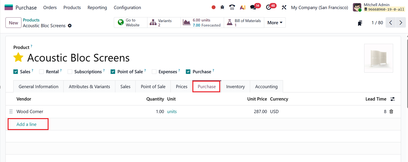 Odoo 19 Project