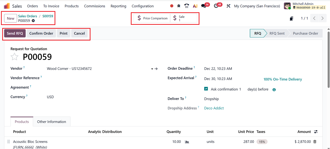 Odoo 19 Project