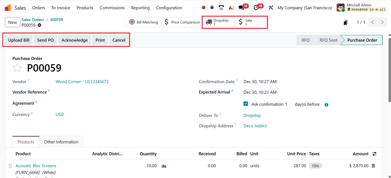 Odoo 19 Project