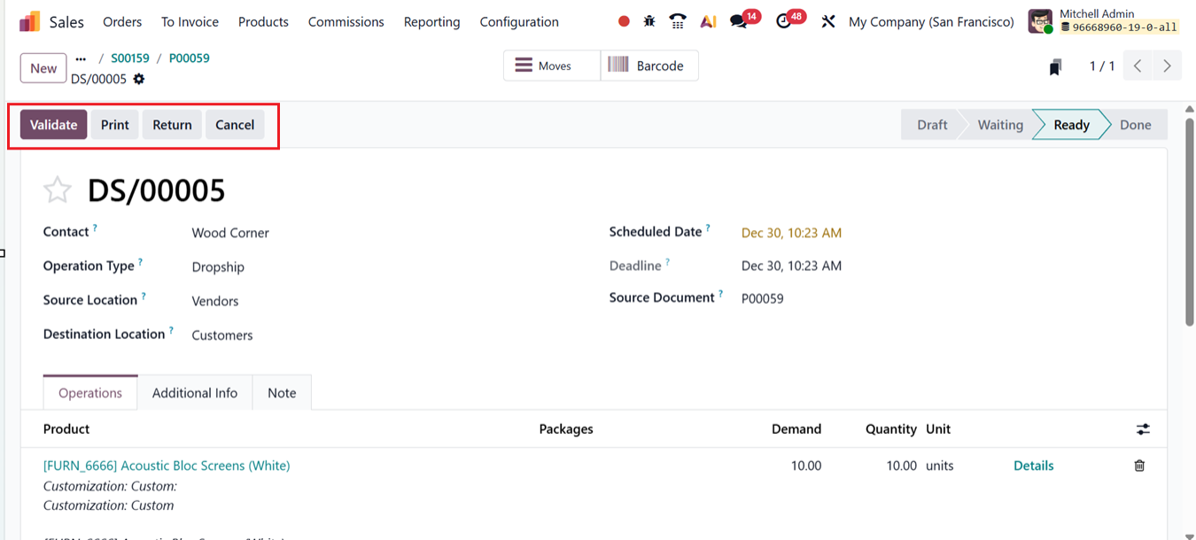 Odoo 19 Project