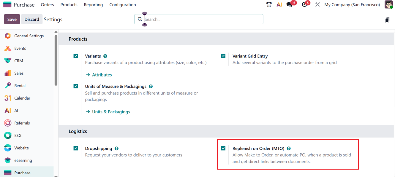 Odoo 19 Project