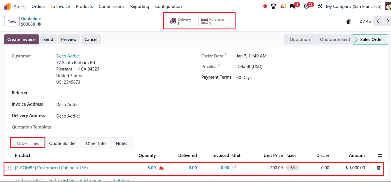 Odoo 19 Project