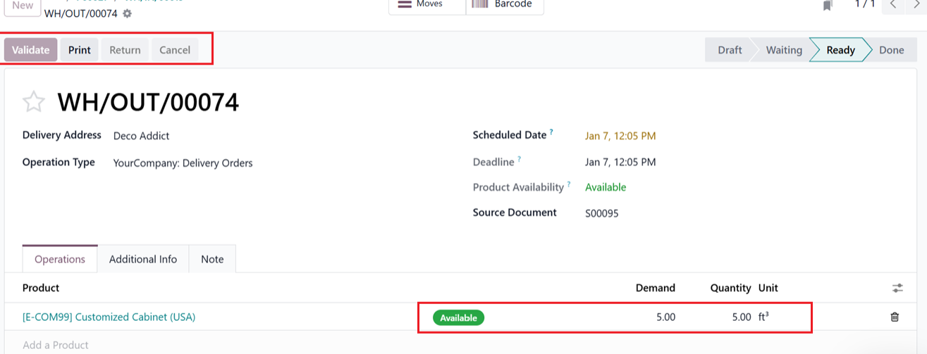 Odoo 19 Project