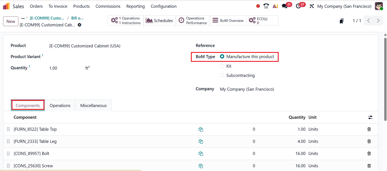 Odoo 19 Project