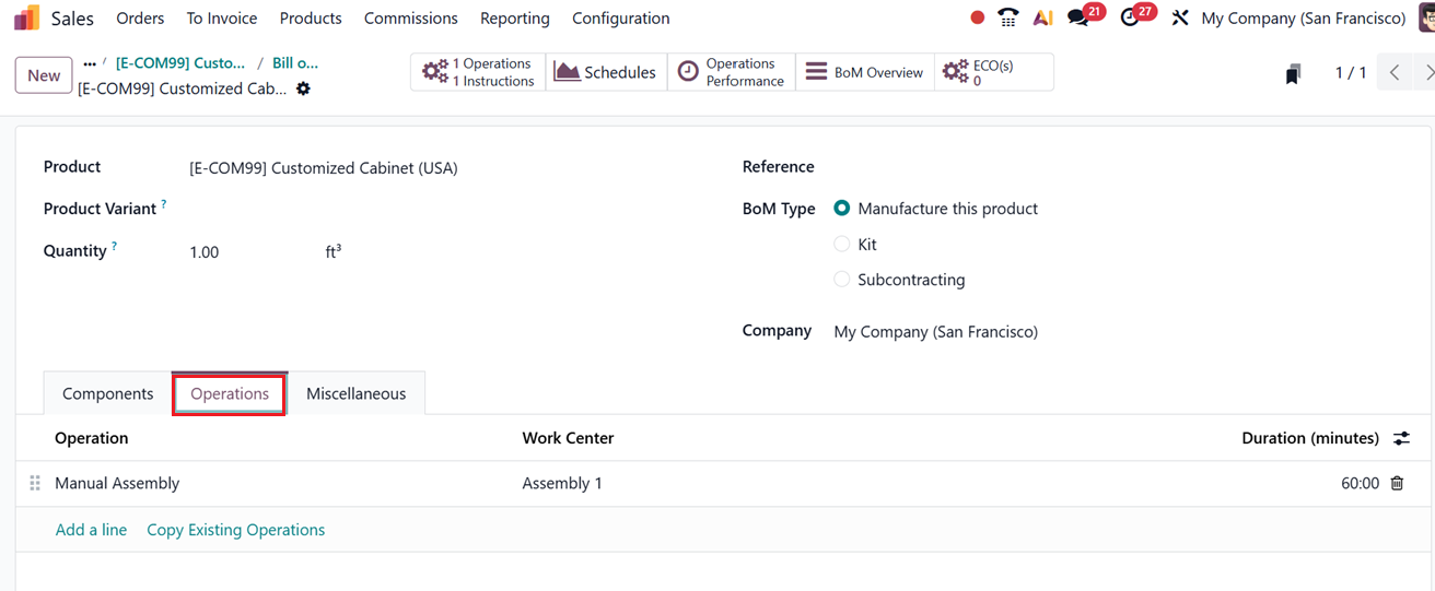Odoo 19 Project