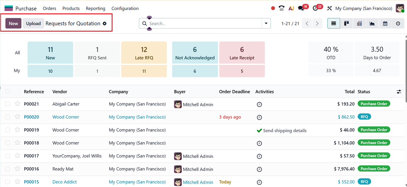 Odoo 19 Project