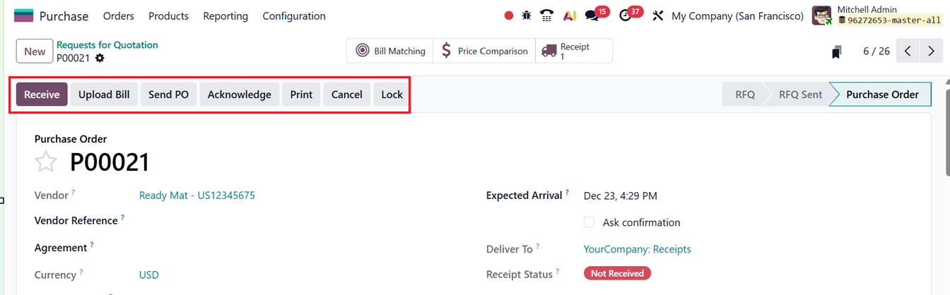 Odoo 19 Project