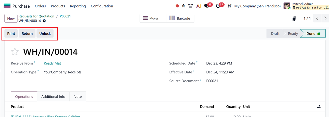 Odoo 19 Project