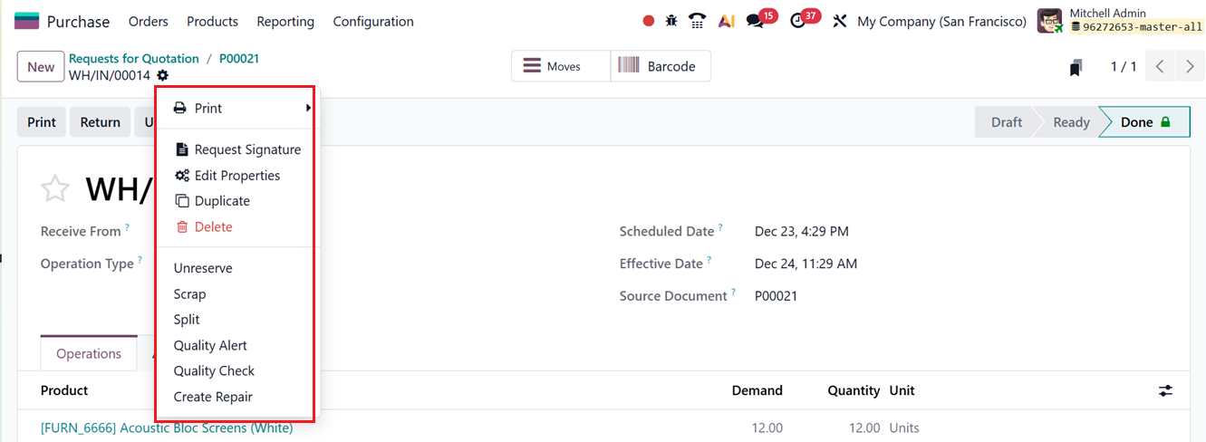Odoo 19 Project