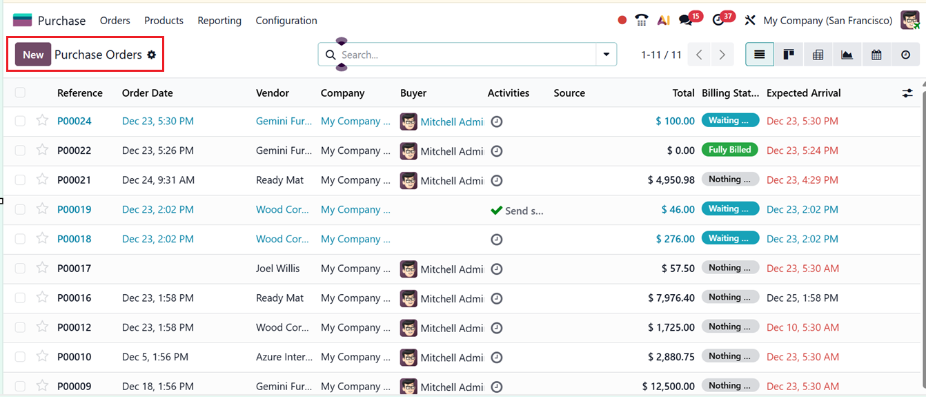 Odoo 19 Project