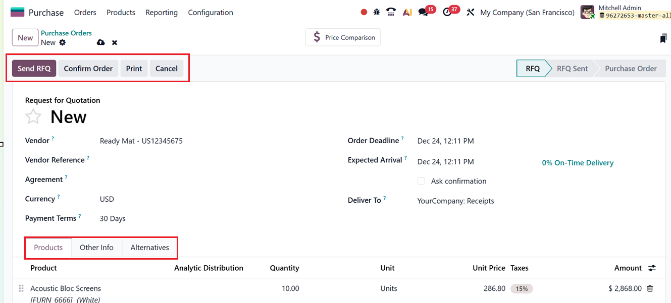 Odoo 19 Project
