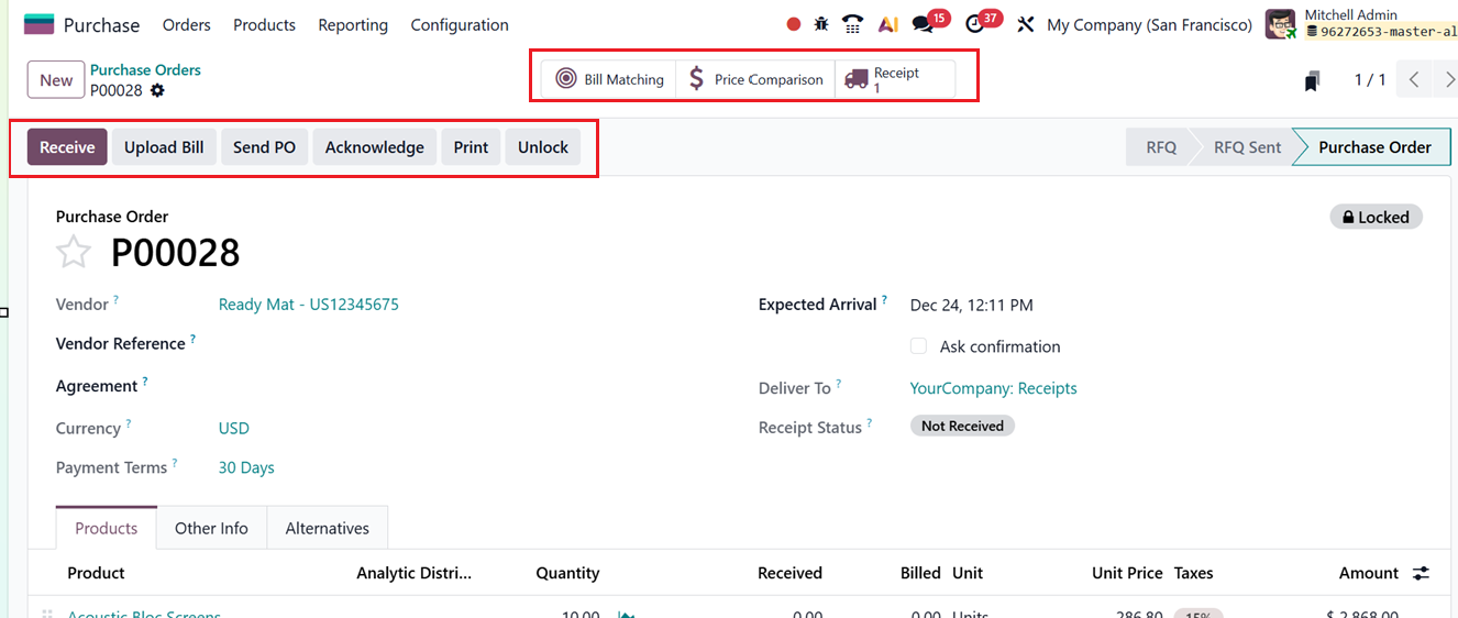Odoo 19 Project