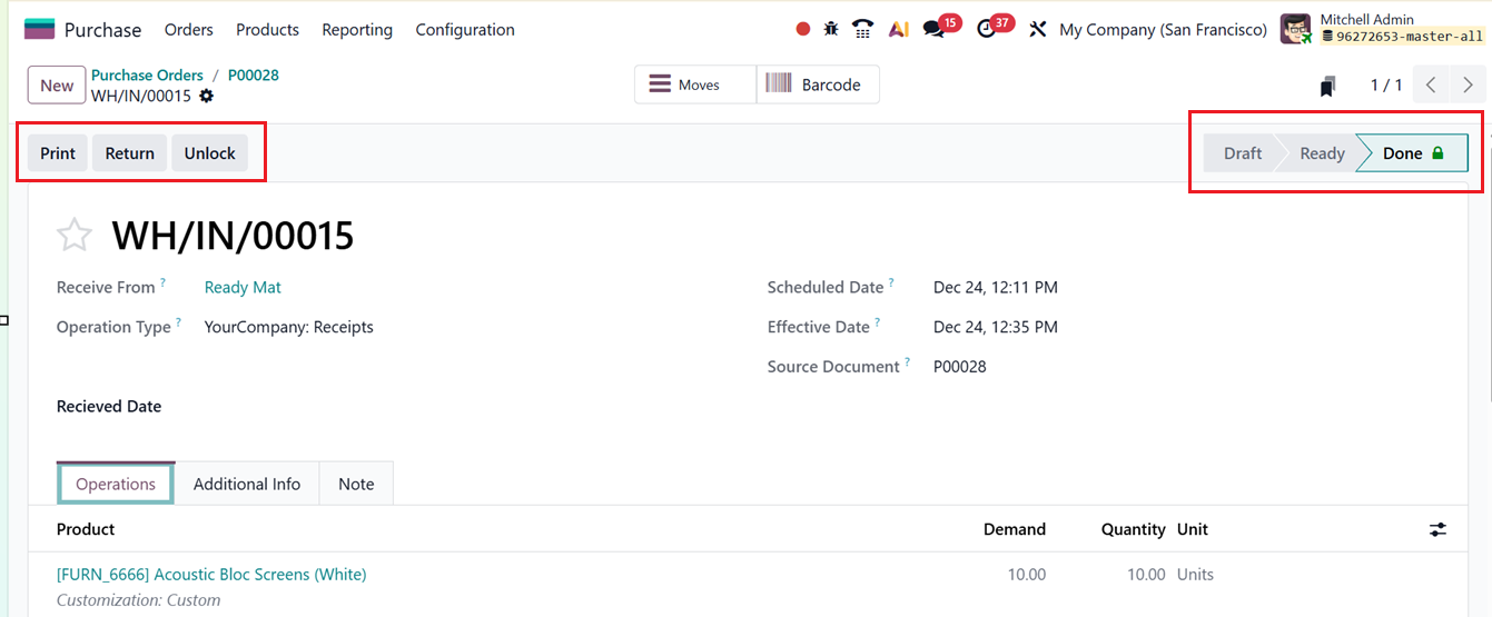 Odoo 19 Project