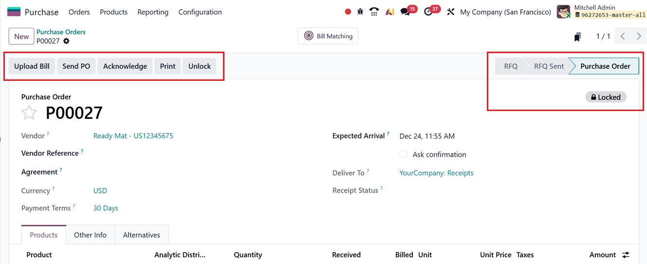 Odoo 19 Project