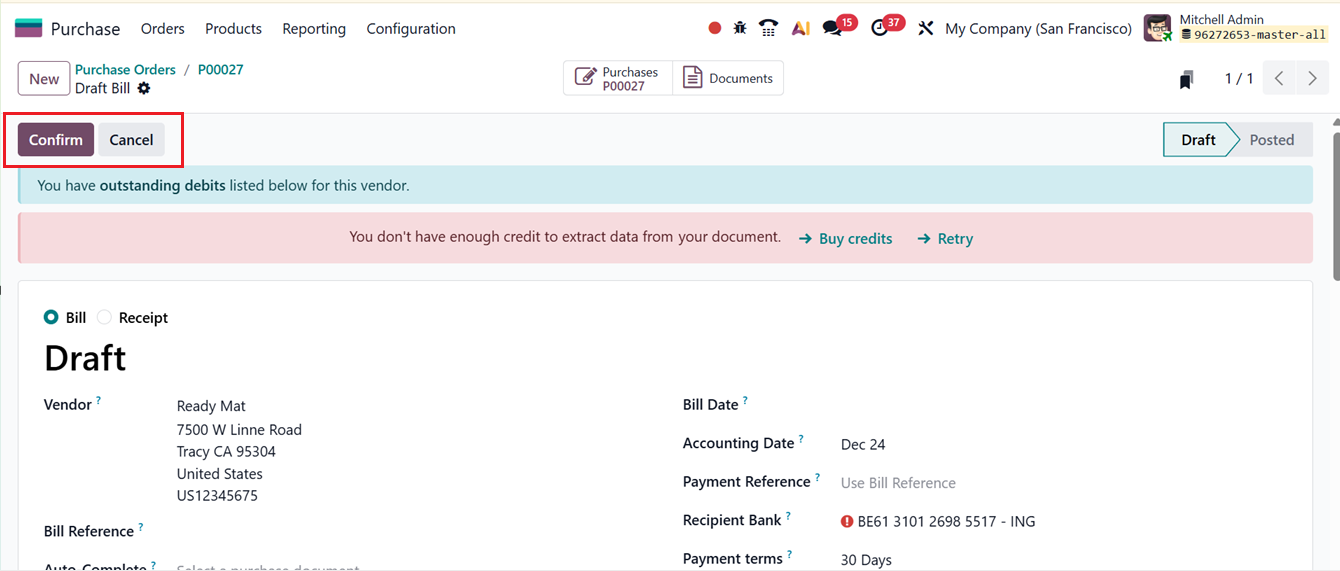 Odoo 19 Project