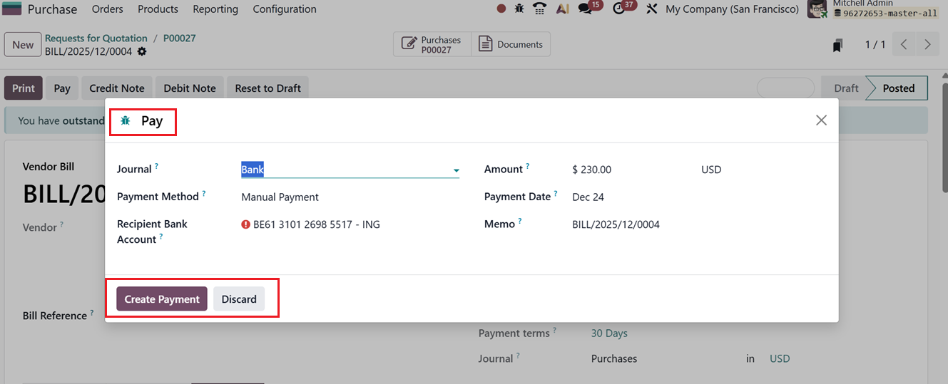 Odoo 19 Project