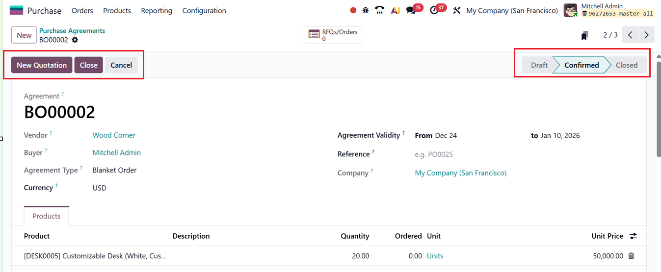 Odoo 19 Project