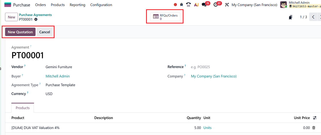 Odoo 19 Project