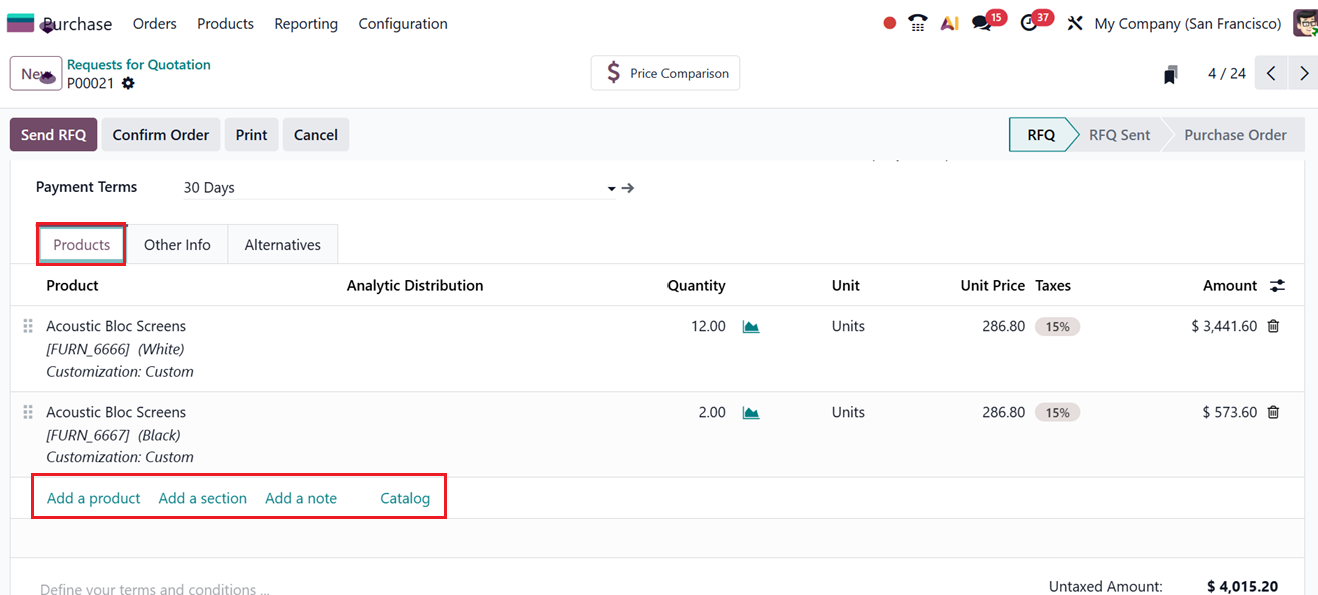 Odoo 19 Project
