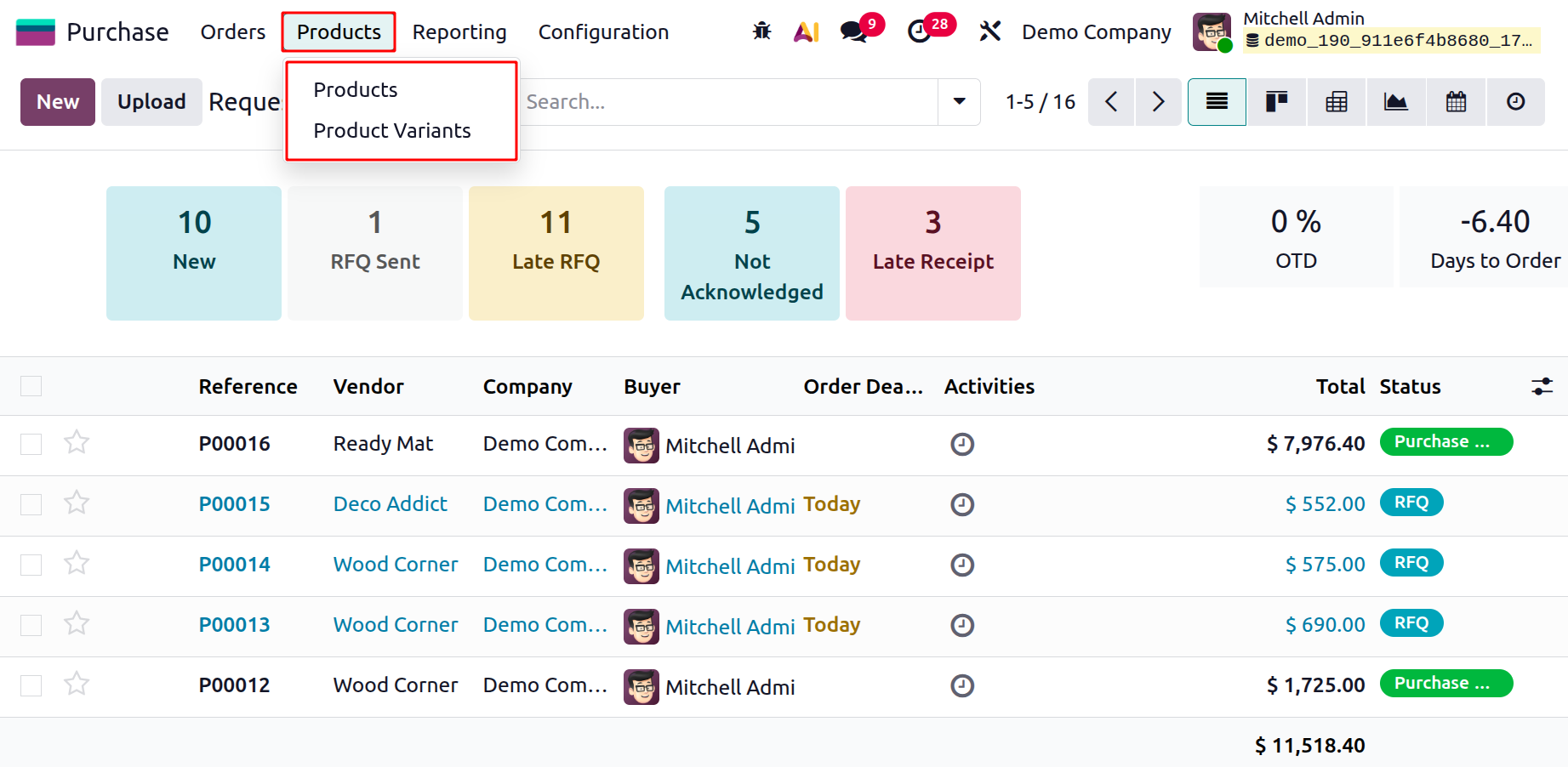 Odoo 19 Project