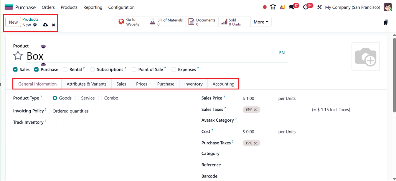 Odoo 19 Project