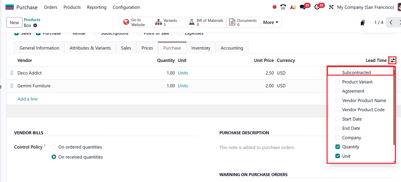 Odoo 19 Project