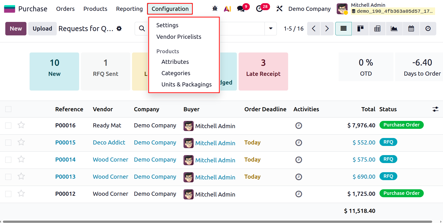 Odoo 19 Project