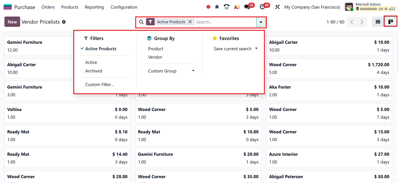 Odoo 19 Project