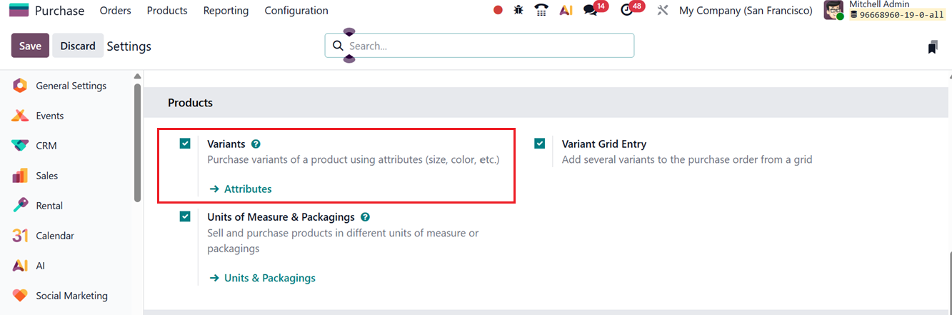 Odoo 19 Project