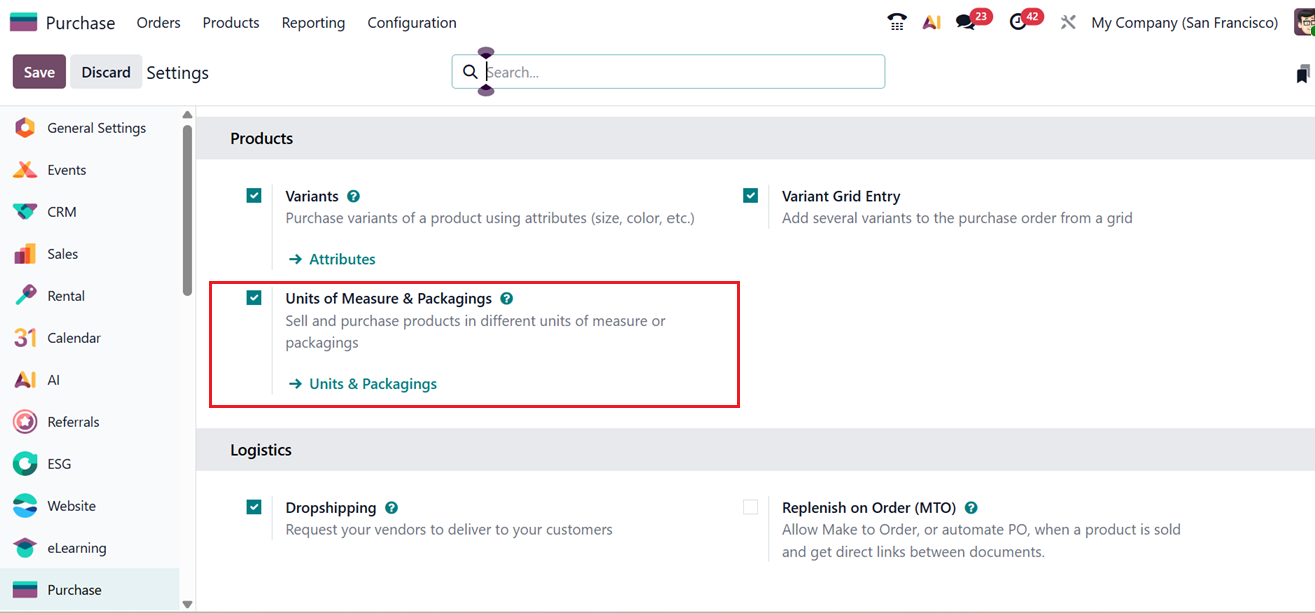 Odoo 19 Project