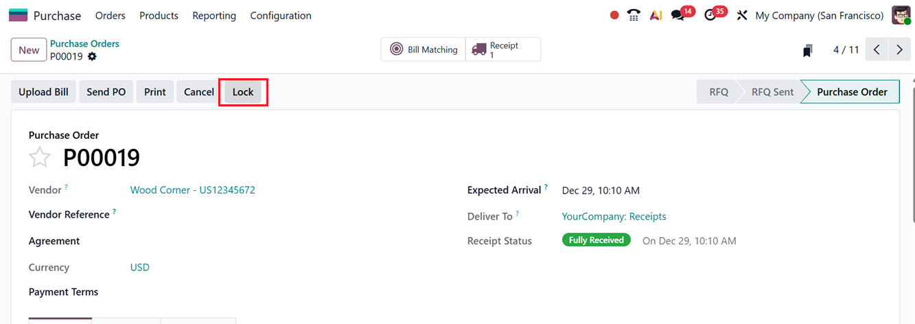 Odoo 19 Project