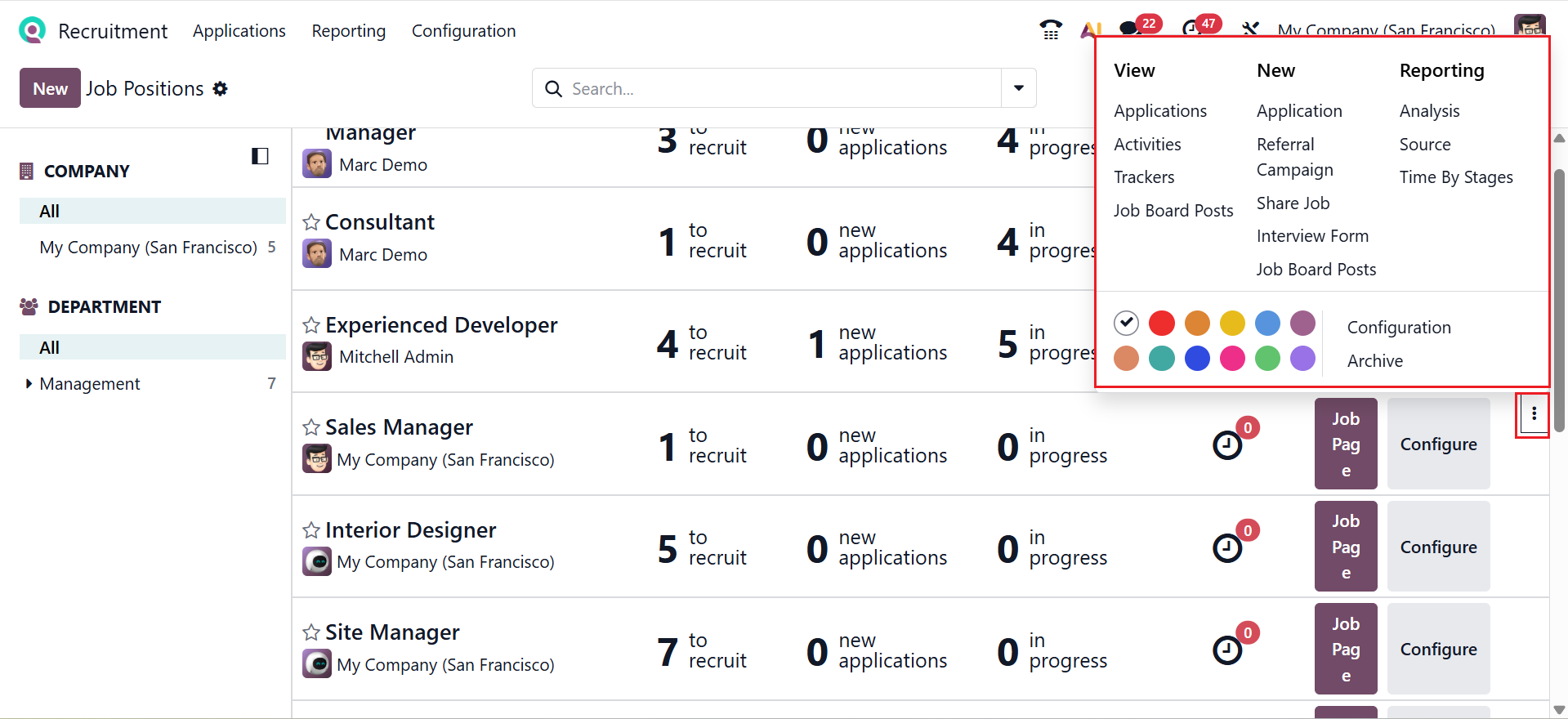 Odoo 19 Project