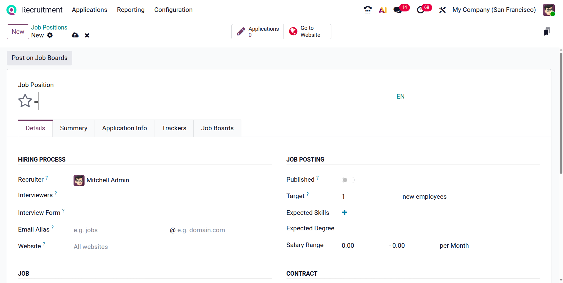 Odoo 19 Project