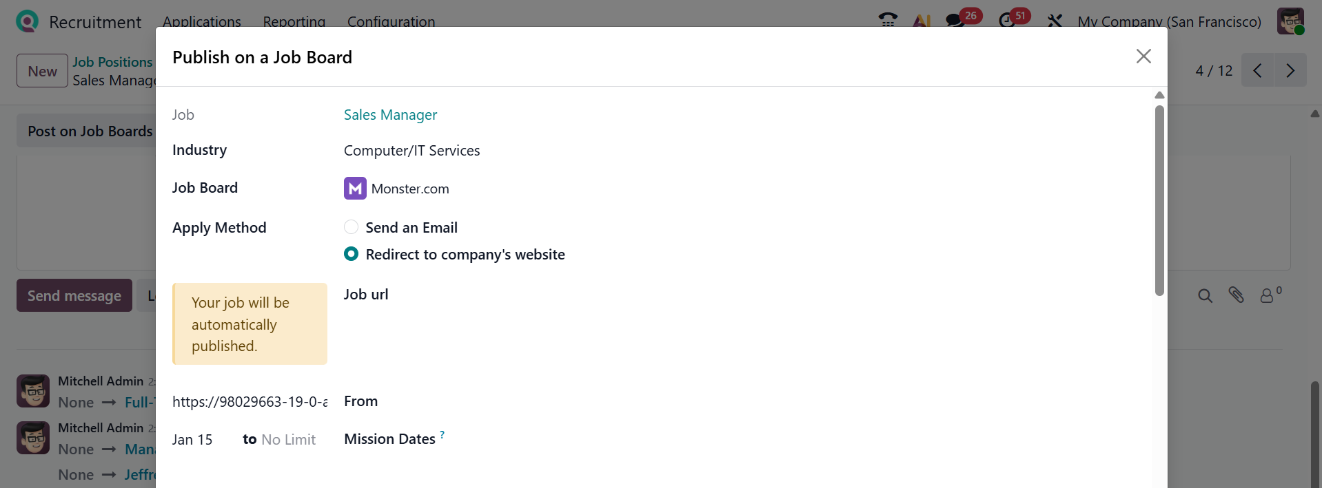 Odoo 19 Project