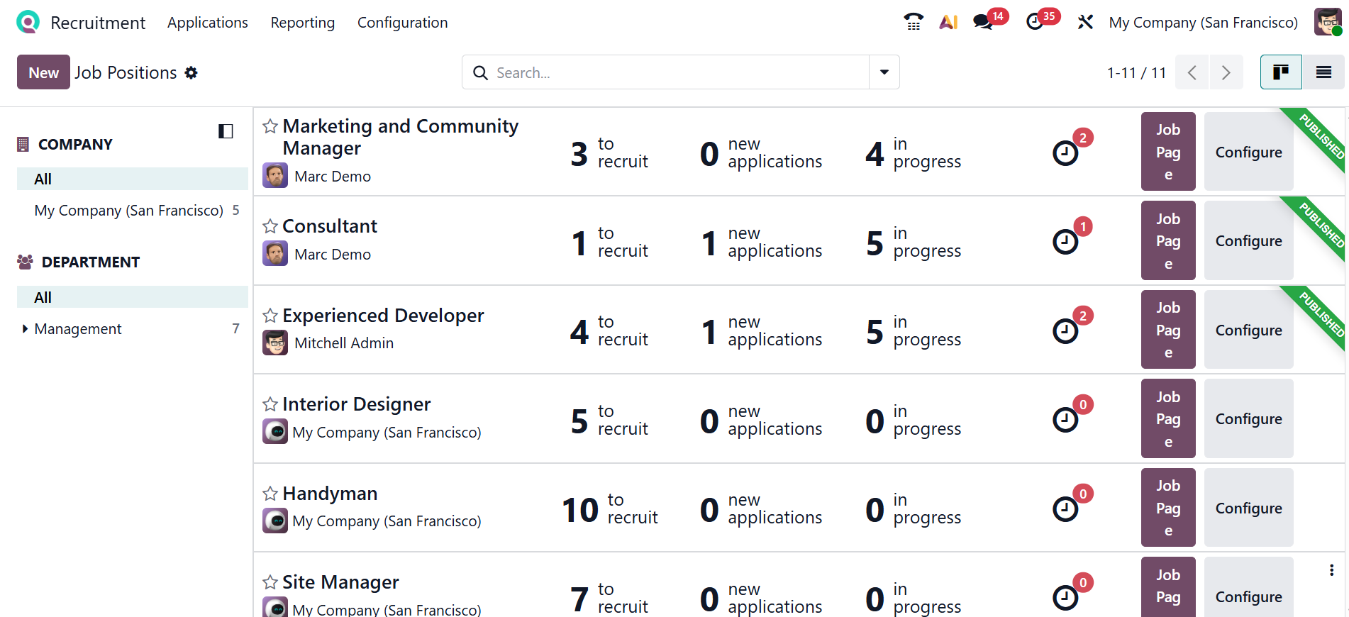 Odoo 19 Project
