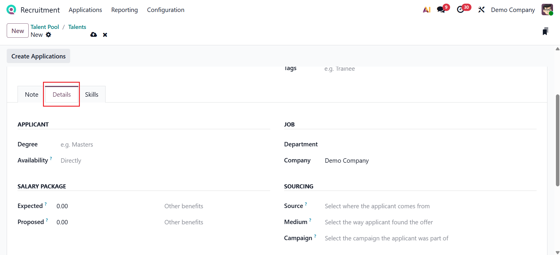 Odoo 19 Project