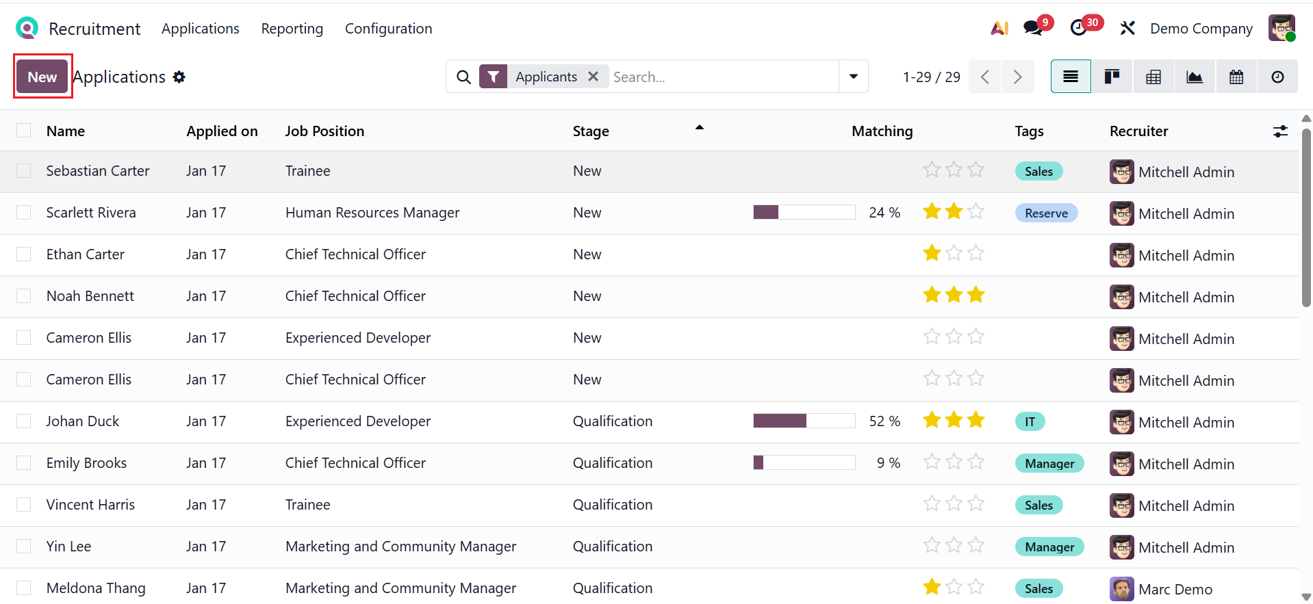 Odoo 19 Project