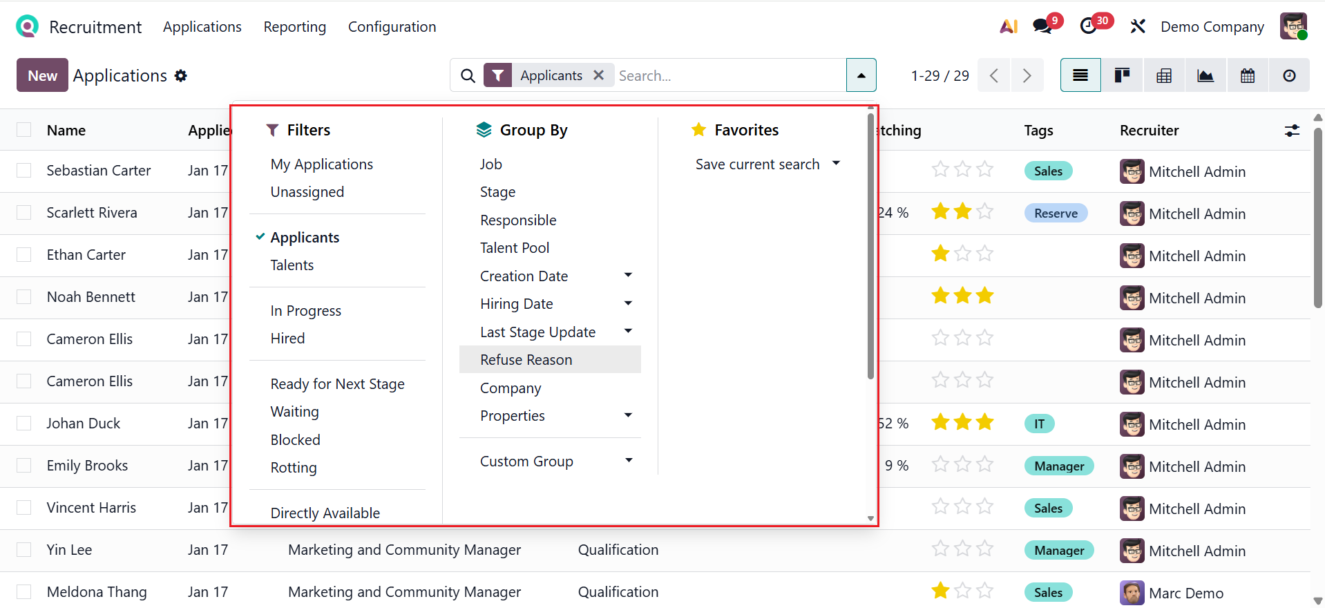 Odoo 19 Project