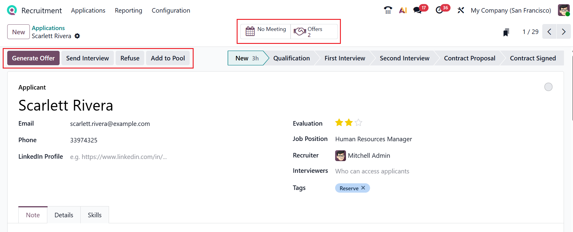 Odoo 19 Project