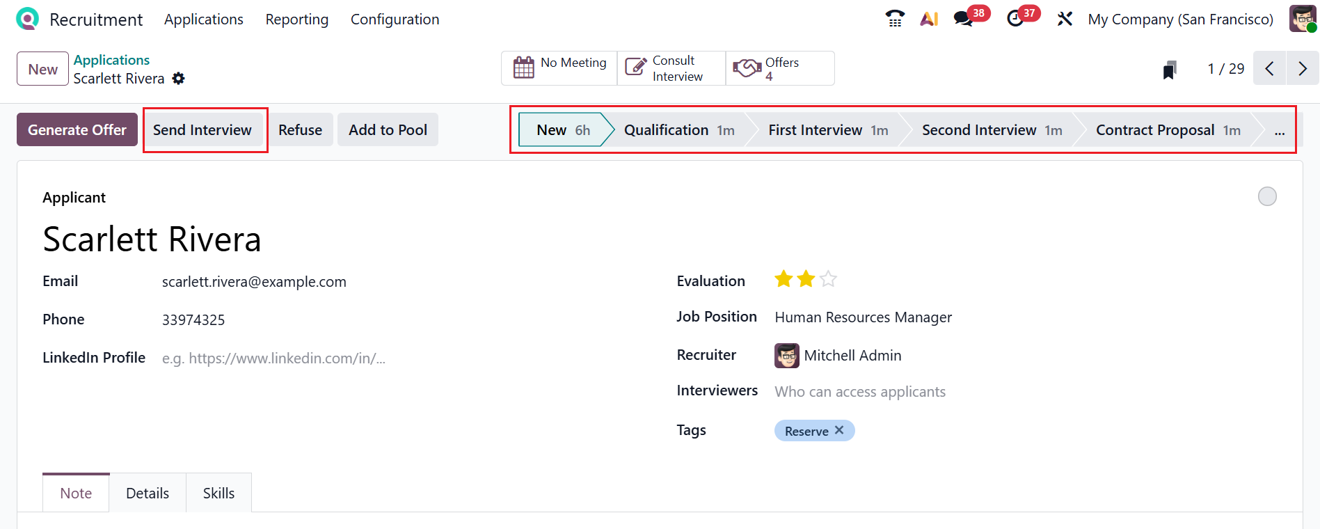 Odoo 19 Project