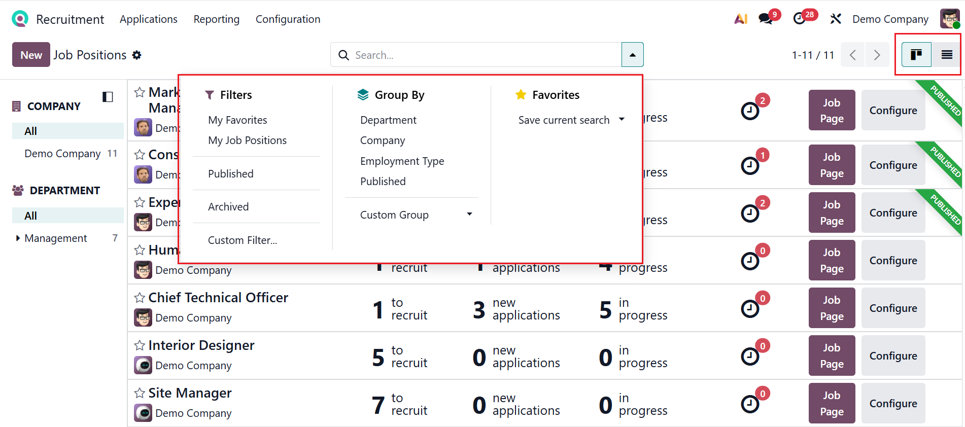 Odoo 19 Project