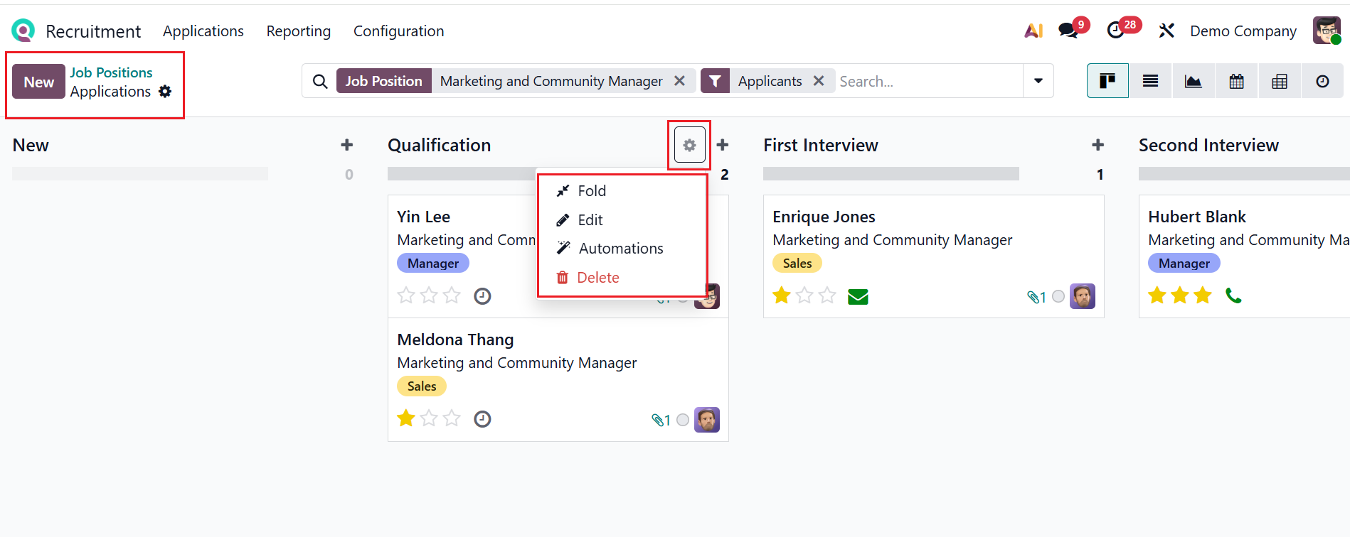Odoo 19 Project